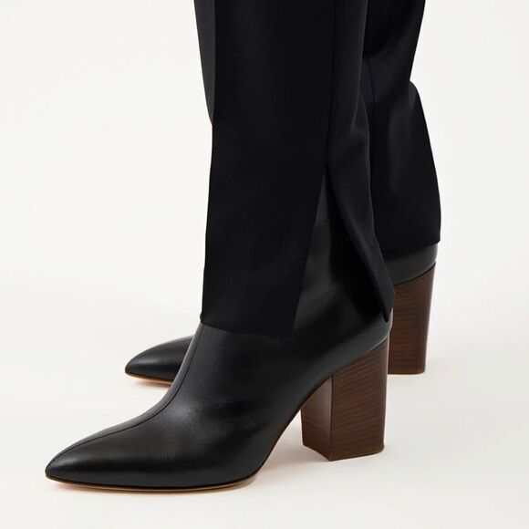 Gabriela Hearst Rio 75MM Leather Ankle Boots size 36.5 - Picture 2 of 15